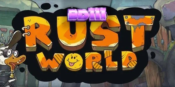 Rust World স্লট গেমের একটি রঙিন এবং আকর্ষণীয় দৃশ্য
