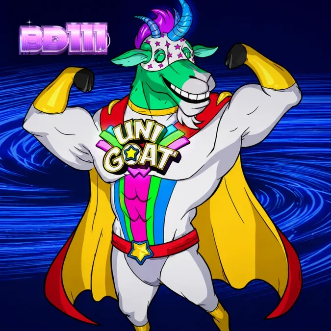 Unigoat স্লট গেমের রঙিন এবং জাদুকরী ইন্টারফেস